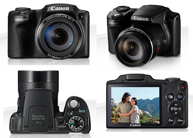 Компактная фотокамера Canon PowerShot SX510 HS