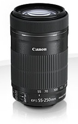 Фотообъектив Canon EF-S 55-250mm f/4-5.6 IS STM