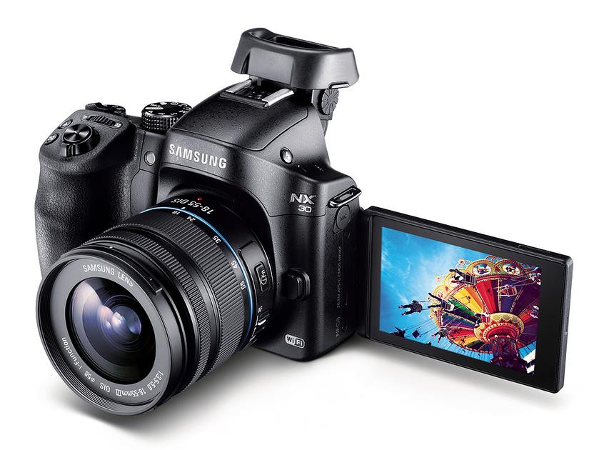 Зеркальная камера Samsung NX30 - съемка