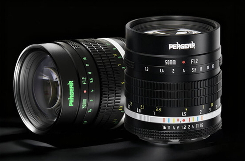 Pergear выпустилв объектив 50 mm f/1.2