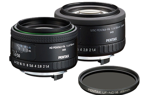 Новые объективы PENTAX-FA 50mm F1.4