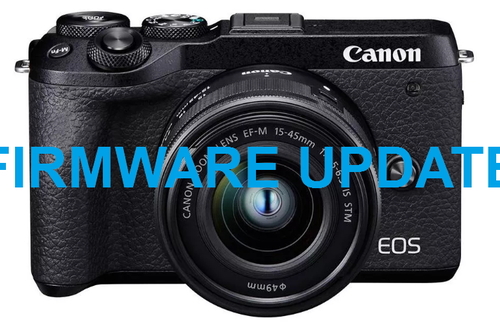 Доступна новая прошивка для Canon EOS M6 Mark II