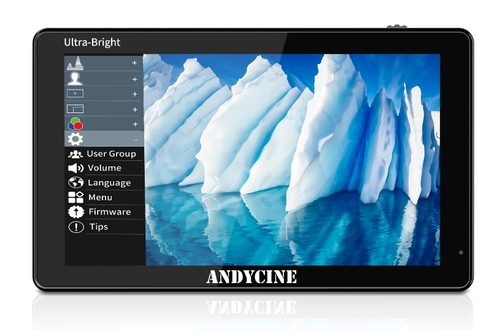 Компания Andycine представила накамерный монитор C5 с яркостью 3000 нит