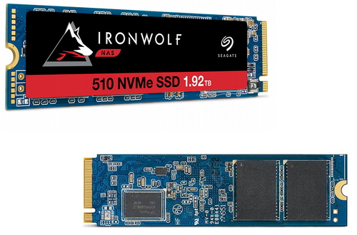 Seagate IronWolf 510 - первый в мире SSD накопитель с интерфейсом PCIe для NAS