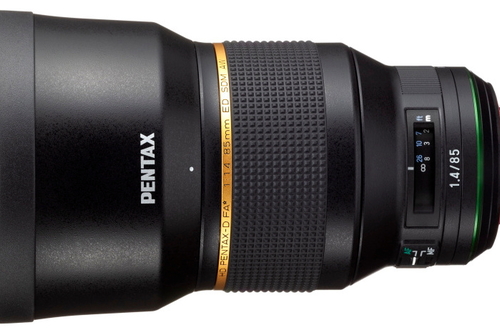 Ricoh объявила о разработке объектива HD PENTAX-D FA ★ 85mm F1.4 SDM AW для полнокадровых камер PENTAX