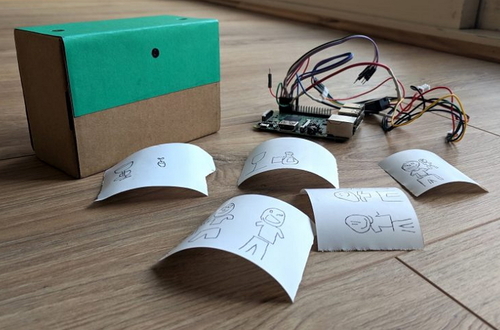 Draw This – камера моментальной съёмки, которая печатает рисунки вместо фотографий