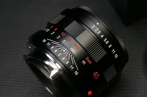 Преобразованный Contax G 45 mm f2.0 для Leica M