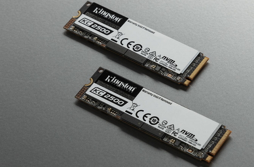 Kingston представляет KC2500:  NVMe PCIe SSD нового поколения