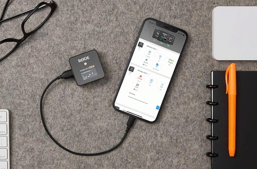 Теперь вы можете управлять системой RØDE Wireless Go II с вашего устройства Android или iOS