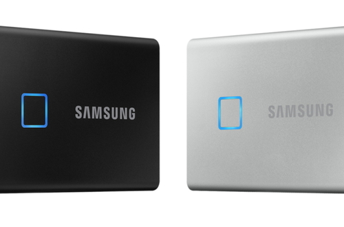 Samsung представляет портативный твердотельный накопитель T7 Touch