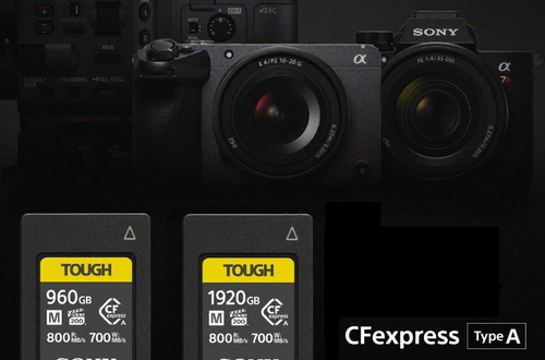 Новые карты Sony CFexpress Type A