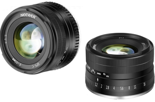 Доступный объектив Neewer 35mm F1.2 APS-C для крепления Fujifilm X