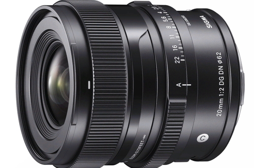 Sigma анонсировала объектив 20 mm F2 DG DN «Contemporary»