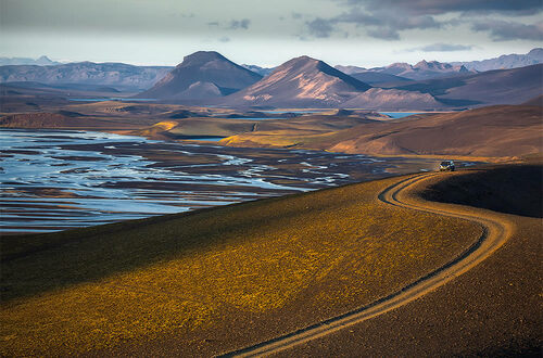 Красочные пейзажи Исландии от польского фотографа Пшемыслава Крука
