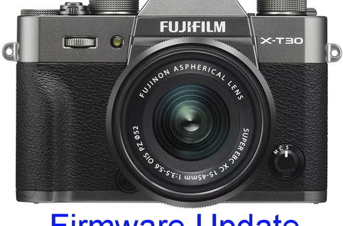 Fujifilm выпустила новую прошивку для X-T30