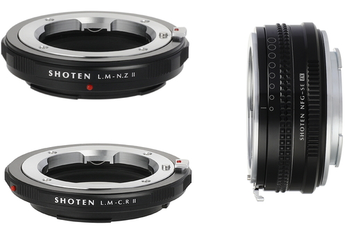 Новые адаптеры Shoten для камер Canon RF, Nikon Z и Sony E