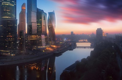 Москва-сити глазами руфера