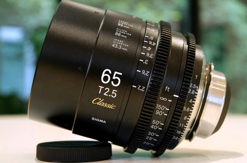 Sigma анонсировала разработку двух полнокадровых кинообъекивов 65 mm
