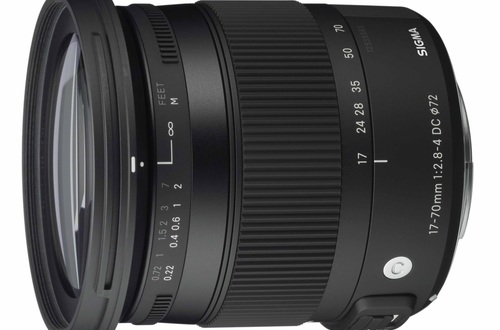 ОБЪЕКТИВ SIGMA 17-70 mm F2.8-4 DC MACRO OS HSM для неполнокадровых цифровых SLR-камер