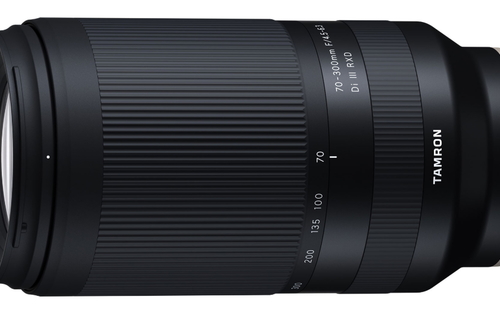 Tamron объявляет о разработке телеобъектива 70-300mm F/4.5-6.3 Di III RXD для полнокадровых камер Sony с байонетом E