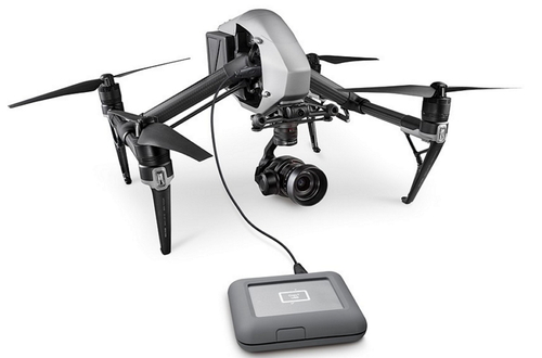 LaCie DJI Copilot – прочный и компактный диск для беспилотников.