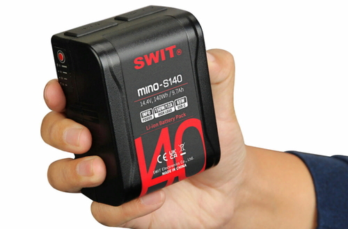 SWIT выпустила батарею MINO S140 с креплением V-mount