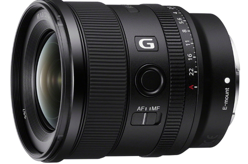 Sony анонсировала компактный широкоугольный объектив FE 20mm F1.8 G