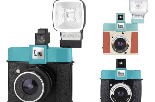 Lomography Diana Instant Square: камера моментальной съёмки со сменными объективами и горячим башмаком.