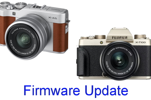 Fujifilm обновила прошивки для камер X-T100 и X-A5 