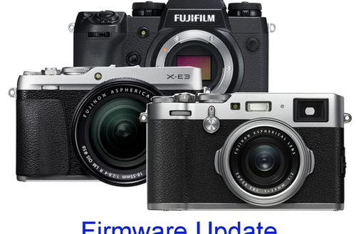 Fujifilm выпустила обновление встроенного ПО для камер X-E3, X-100F и X-H1