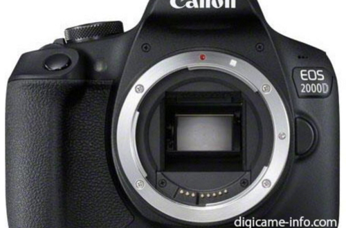 Canon готовит выпуск новой зеркальной камеры EOS 2000D