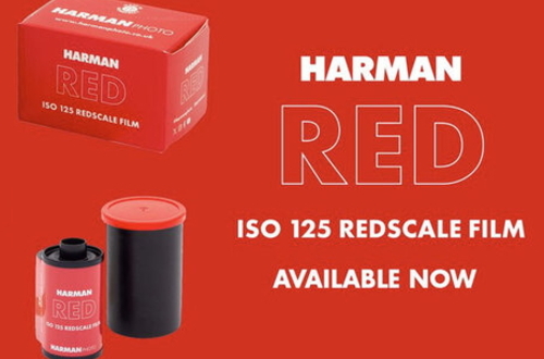 Представлена фотоплёнка Harman Red