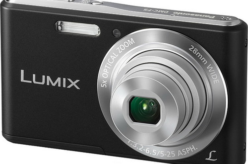Компактный фотоаппарат LUMIX DMC-F5 с широкоугольным объективом для начинающих фотолюбителей