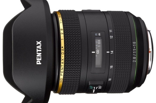 Ricoh откладывает выпуск объектива HD PENTAX-DA* 11-18mm F2.8 ED DC AW