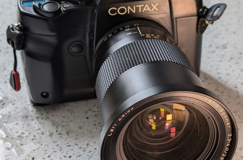 5 кадров на камеру Contax RX 