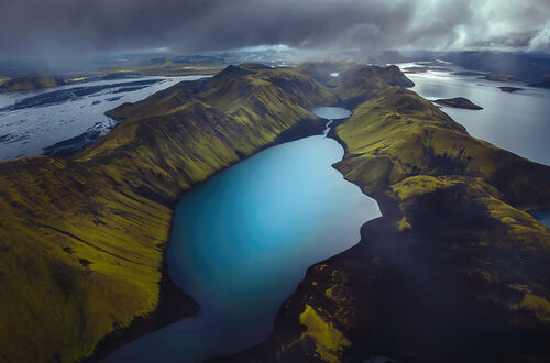 Потрясающие пейзажи Исландии от Сарфраза Дуррани