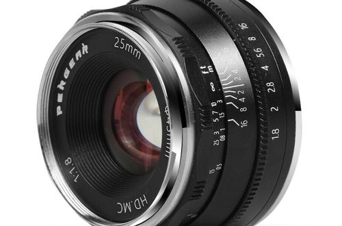 Pergear 25 mm f/1.8 – лёгкий и компактный объектив для камер APS-C и MFT