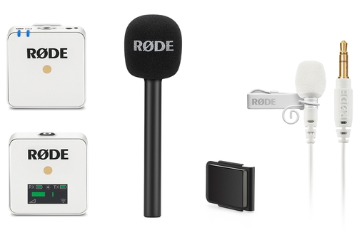 Система RØDE Wireless Go теперь доступна в белом цвете и получила ряд новых аксессуаров.