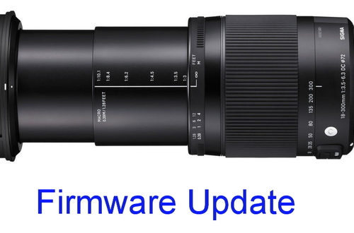 Sigma обновила прошивку трёх объективов для Canon EF и адаптера МС-11