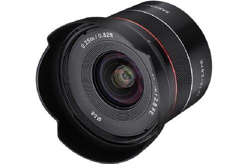 Samyang выпустила объектив AF 18mm F2.8 FE для полнокадровых камер Sony