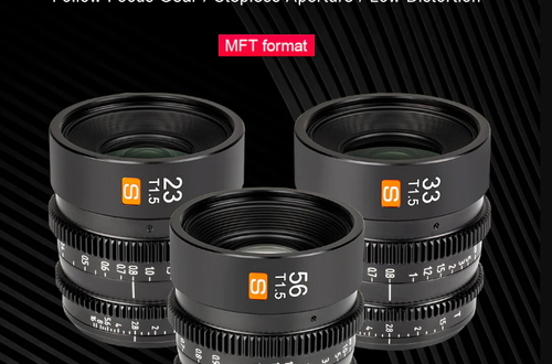 Кинообъективы Viltrox T1.5 теперь доступны для камер MFT