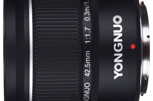 Yongnuo анонсировала объектив YN 42.5 мм F1.7 для камер MFT
