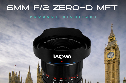VenusOptics выпустила объектив Laowa 6 mm f/2 Zero-D для камер MFT