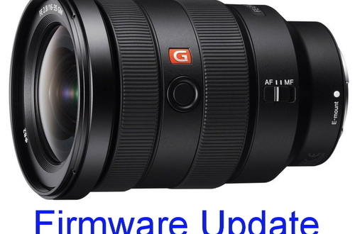 Sony обновила прошивку объектива 16-35 мм f / 2.8 GM