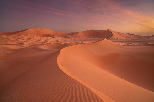 Фотограф Максим Давирон запечатлел захватывающие пейзажи пустыни Руб-эль-Хали