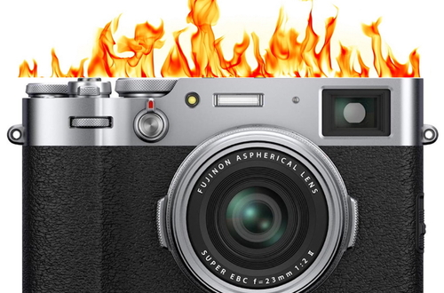Fujifilm подтверждает перегрев камеры X100V