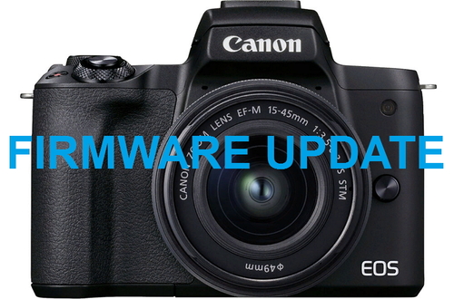 Canon обновила прошивку камеры EOS M50 Mark II до версии 1.01