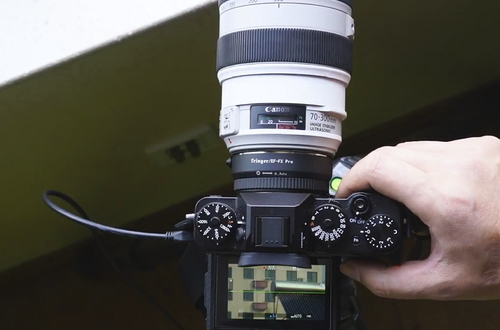 Smart адаптер Fringer позволит использовать Canon EF 70-300L на Fujifilm X-T2