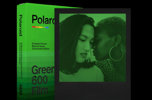 Polaroid выпустила плёнку мгновенной проявки Duochrome Green