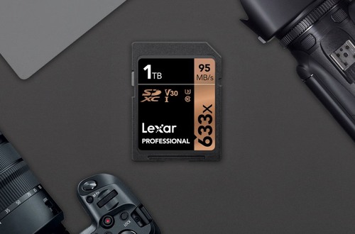 Lexar объявляет о выпуске карты памяти SDXC UHS-I емкостью 1 ТБ